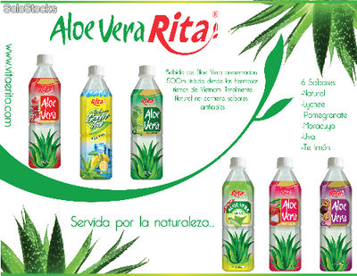 Bebida de aloevera rita 500ml