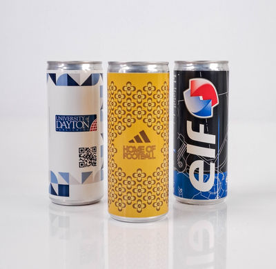 Bebida energética 25cl personalizada con etiqueta