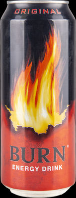 Bebida energetica burn 0,5L original lata c/12
