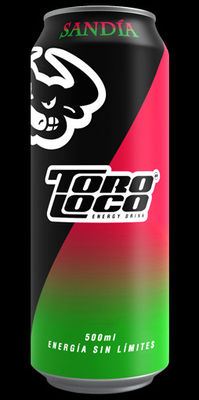 Bebida Energética Toro loco sandia 500ML