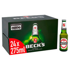 Beck&#39;s Beer 24 x 275ml
