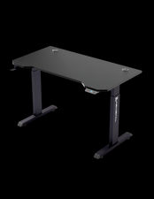 Belenor Pro | Mesa Gaming Negra | 120x60 | Ajustable en altura 72-122 cm