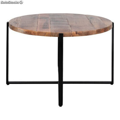 BELLADONA Table auxiliaire ronde en bois tropical - Photo 2