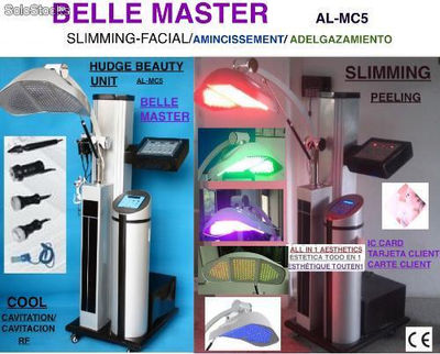 Belle master , frio, cavitacion, radiofrecuencia, ultrasonico, led fotodinamica