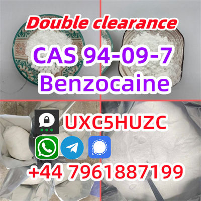 Benzocaine powder supplier CAS 94-09-7 Benzocaine 100% Pass Customs Safe Deliver - Photo 3