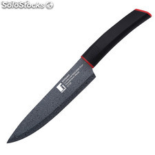 Bergner - coltelli da chef acciaio inossidabile rivestimento di marmo 20 cm