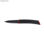 Bergner - coltelli per sbucciare acciaio inossidabile nero 8.75 cm - 1