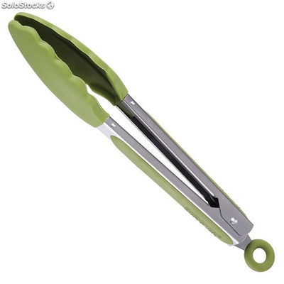 Bergner flexikitchen - pinze da cucina silicone verde 23 cm