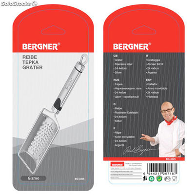 Bergner gizmo - grattugie acciaio inossidabile inox 25 cm - Foto 2