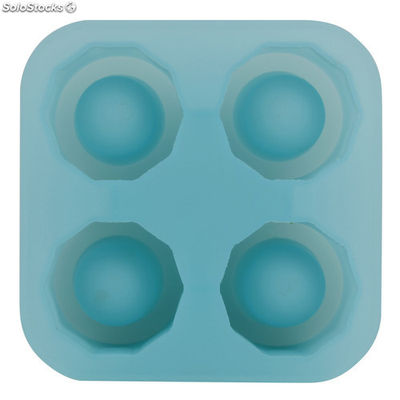 Bergner ice - portaghiaccio silicone colore: blu 12.5X12.5X6.5 cm