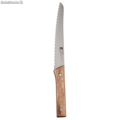 Bergner nature - coltelli da pane acciaio inossidabile inox 20 cm