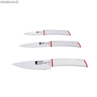 Bergner - set di coltelli da cucina rivestimento di marmo