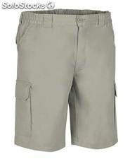Bermuda pantalón corto-multibolsillos