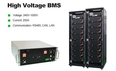 Bess ess bms de alto voltaje, sistemas bms de iones de litio 180S 576V 160A