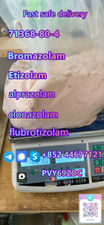 Best effect 71368-80-4 Bromazolam Etizolam (+85244677121