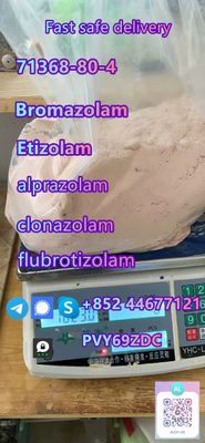 Best effect 71368-80-4 Bromazolam Etizolam (+85244677121