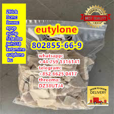 Best quality eutylone cas 802855-66-9 in stock for sale with safe line