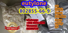 Best quality eutylone cas 802855-66-9 with big stock and fast shipping