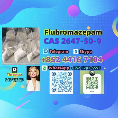 Best quality Flubromazepam c a s 2647-50-9 +852 4416 7104