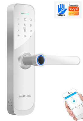 Best quality smart card lock remote control smart card fingerprint door lock - Foto 4