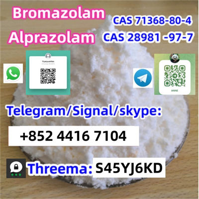 Best Sell	Bromazolam CAS 71368-80-4 119276-01-6	+85244167104 - Photo 5