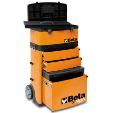 Beta Tools Caixa ferramentas + rodas C41H/O laranja 041000002