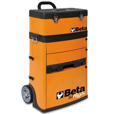 Beta Tools Caixa ferramentas + rodas C41H/O laranja 041000002 - Foto 3