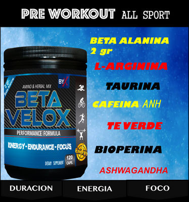 Beta velox suplemento nutricion deportiva- rendimiento - Foto 4