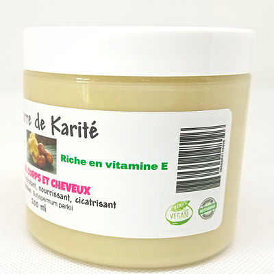 Beurre de karité non-raffiné (200 ml) - Photo 3