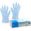 Bezlateksowe bezpudrowe nitrylowe rękawice egzaminacyjne niebieskie 2020 - Zdjęcie 5