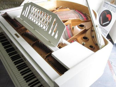 Biały fortepian f.l. Neumann, długość 160cm - Zdjęcie 3