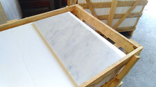 Bianco carrara c 30.5X61X1 cm.