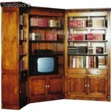 Bibliothèque d&#39;Angle TV Modulable - MARION