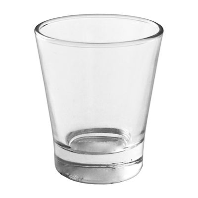 Bicchiere di cristallo molato - vetro da 85 ml.