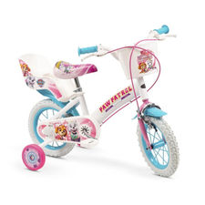 Bicicleta 12 pulgadas Patrulla Canina Blanca