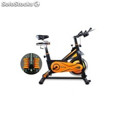 Bicicleta de spinning gelusa e30 18kg de disco de inercia