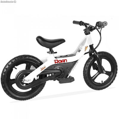 Bicicleta electrica infantil 100W 14&amp;quot; sin pedales_blanco - Foto 4