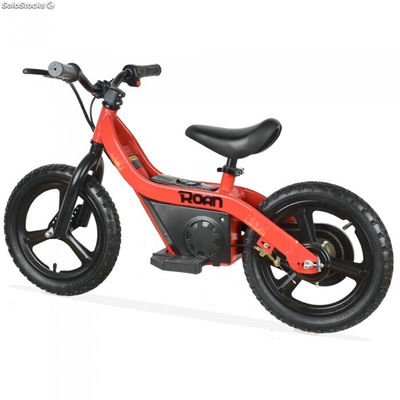 Bicicleta electrica infantil 100W 14&amp;quot; sin pedales_rojo - Foto 4