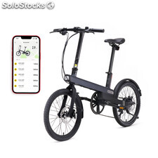 Bicicleta eléctrica urbana Xiaomi QiCYCLE C2, Conectada, Pedaleo asistido, Auton