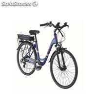 Bicicleta eléctrica wayscral everyway E200 28&quot; azul (batería incluida)