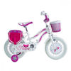 Bicicleta FIOCCO BKT tamaño 16 bicicleta para niñas de 5 a 8 años con ruedines
