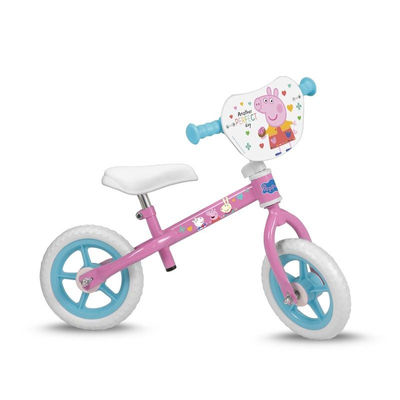 Bicicleta sin pedales Peppa Pig Rosa