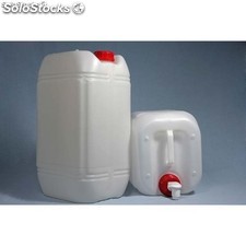 Grifo para garrafas de agua para bidones de 10-20 - 25-30 y depositos y  cubas de 1000 litros/Grifo Tapon de rosca 60 mm para bidon de  plastico/Jardin