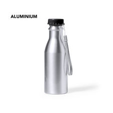 Bidón de 500 ml de capacidad fabricado en aluminio.