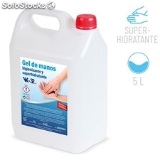 Bidón gel higienizante 5 litros anti virus y bacterias