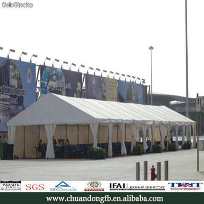 big clear span warehouse storage marquee tent