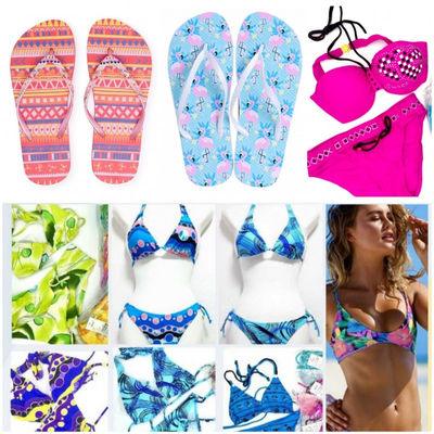 Bikini y chanclas summer