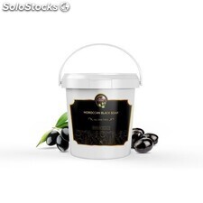 Bio Pro Green bulk black soap Marocain au Jasmin - 1kg
