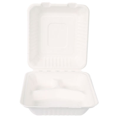 Biodegradable take away box &quot;Tripe&quot; | caña de azúcar