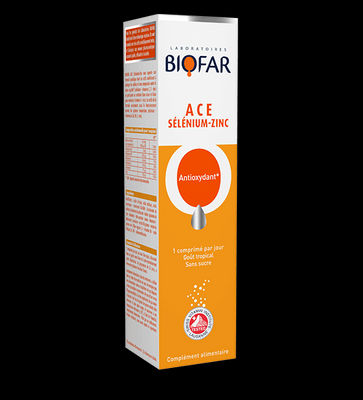 Biofar Ace Sélénium-Zinc 20 Comp ( sans sucre)